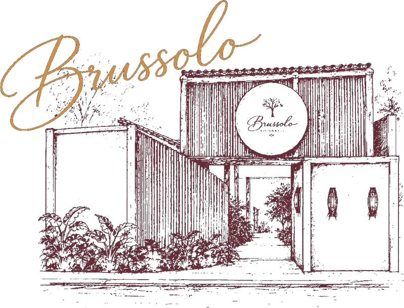 Ilustração da fachada do Brussolo Ristorante
